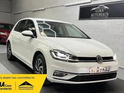 White Used 2020 VW Golf VII Edition Hatchback | £11,795 (Fair price)