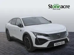 White Used 2024 Peugeot 408 GTi Sedan | £29,495 (Expensive)