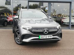 Grey Used 2022 Mercedes EQB350 AMG line SUV | £26,998 (Fair price)