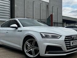 White Used 2017 Audi A5 Sportback S-Line Hatchback | £12,400 (Fair price)
