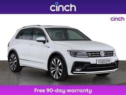 White Used 2019 VW Tiguan R-line SUV | £19,299 (Good price)