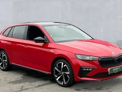 Exclusive paint velvet red Used 2025 Skoda Scala Monte Carlo Hatchback | £22,980 (Expensive)