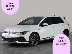 White Used 2022 VW Golf VIII GTI Clubsport Hatchback | £29,401 (Fair price)