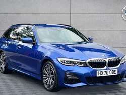 Blue Used 2020 BMW 330 M Sport Estate | £31,490 (Expensive)