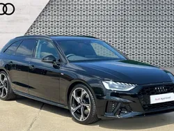 Black Used 2024 Audi A4 Black Edition Estate | £34,512 (Expensive)