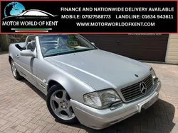 Silver Used 1999 Mercedes SL320 Cabriolet | £6,990