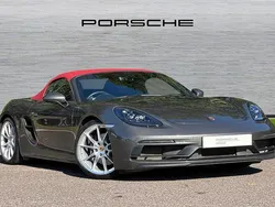Grey Used 2024 Porsche Boxster Cabriolet | £77,950 (Fair price)