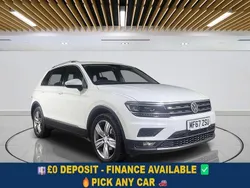 White Used 2017 VW Tiguan SEL SUV | £12,099 (Fair price)