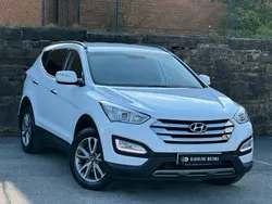 White Used 2013 Hyundai Santa Fe Premium SUV | £10,995 (Fair price)