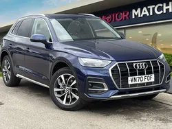 Blue Used 2020 Audi Q5 Sport SUV | £24,850 (Fair price)
