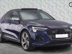 Blue Used 2022 Audi e-tron Sportback Advanced SUV | £35,000