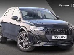 Black Used 2025 Audi Q3 Black Edition SUV | £37,500 (Fair price)