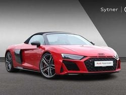 Red Used 2024 Audi R8 Spyder Performance Cabriolet | £155,000