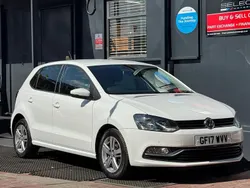 White Used 2017 VW Polo Edition Hatchback | £9,340 (Good price)