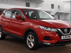 Flame red Used 2019 Nissan Qashqai Acenta Premium SUV | £9,475 (Good price)