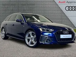 Blue Used 2023 Audi A4 S-Line Estate | £27,995 (Fair price)