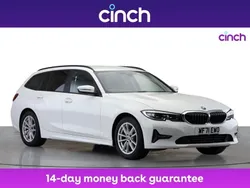 White Used 2021 BMW 320 Estate | £21,949 (Fair price)