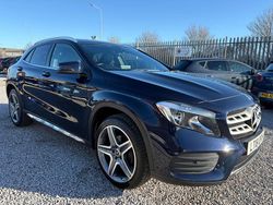 Blue Used 2018 Mercedes GLA200 AMG line SUV | £12,100 (Fair price)