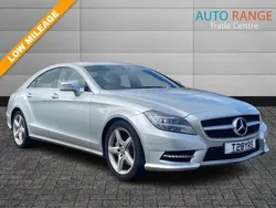 Silver Used 2013 Mercedes CLS350 AMG Coupe | £8,991 (Fair price)