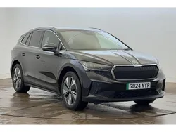 Black magic pearl effect Used 2024 Skoda Enyaq iV SUV | £27,998 (Fair price)