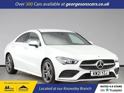 White Used 2021 Mercedes CLA180 AMG line Sedan | £19,500 (Good price)