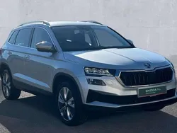 Brilliant silver metallic Used 2024 Skoda Karoq SE L SUV | £22,520 (Fair price)