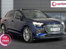 Blue Used 2021 Audi Q4 e-tron Comfort SUV | £22,990 (Fair price)