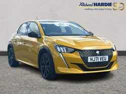Yellow Used 2021 Peugeot 208 Premium Hatchback | £14,999 (Good price)