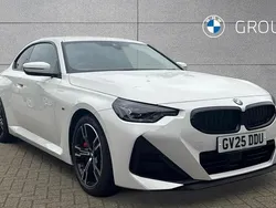 Alpine white Used 2025 BMW 220 M Sport Coupe | £35,995 (Fair price)