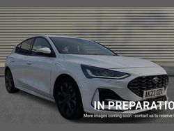 Frozen white (premium colour) Used 2023 Ford Focus ST-Line Hatchback | £14,999 (Fair price)