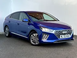Blue Used 2020 Hyundai Ioniq Premium Sedan | £12,795 (Fair price)