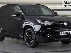 Black Used 2021 Toyota RAV4 Hybrid Edition SUV | £29,313 (A bit pricey)