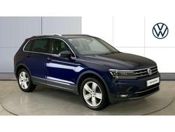 Blue Used 2020 VW Tiguan SEL SUV | £21,642 (Fair price)