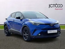 Blue Used 2017 Toyota C-HR SUV | £14,421 (Fair price)