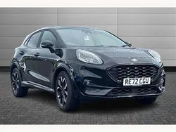 Black Used 2022 Ford Puma ST-Line X SUV | £16,650 (Fair price)