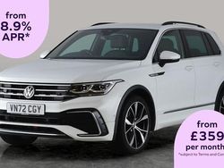 White Used 2022 VW Tiguan R-line SUV | £23,144 (Good price)