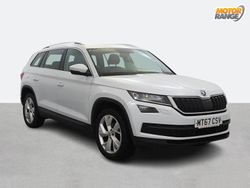 White Used 2017 Skoda Kodiaq SE L SUV | £15,795 (Fair price)