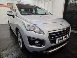 Silver Used 2015 Peugeot 3008 Allure Hatchback | £6,995 (Fair price)