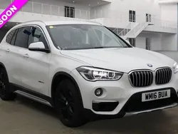 White Used 2016 BMW X1 xLine SUV | £8,995 (Expensive)