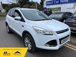 White Used 2016 Ford Kuga Titanium SUV | £8,495 (Fair price)