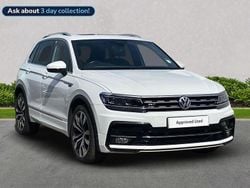 White Used 2018 VW Tiguan R-line SUV | £23,197 (Fair price)