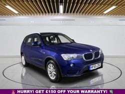 Blue Used 2015 BMW X3 Exclusive SUV | £10,849 (Good price)