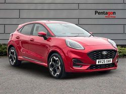 Red Used 2025 Ford Puma Gen-E ST-Line X SUV | £22,495 (A bit pricey)