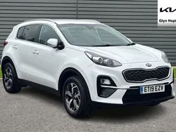 White Used 2019 Kia Sportage 2 SUV | £13,999 (Fair price)