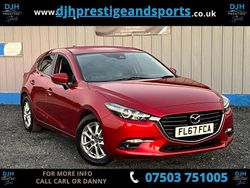 Red Used 2018 Mazda 3 Hatchback | £6,888 (Fair price)