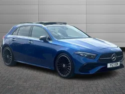 Spectral blue Used 2024 Mercedes A180 AMG Line Premium Plus Hatchback | £30,050