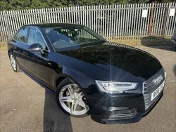 Black Used 2018 Audi A4 S-Line Sedan | £13,199 (Fair price)