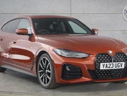 Orange Used 2023 BMW 420 Gran Coupé M Sport Coupe | £34,500 (Fair price)