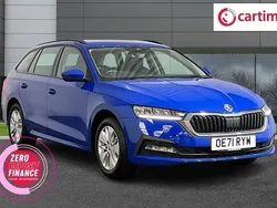 Blue Used 2022 Skoda Octavia SE Technology Estate | £17,281 (Fair price)