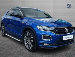 Blue Used 2019 VW T-Roc R-line SUV | £20,450 (Fair price)